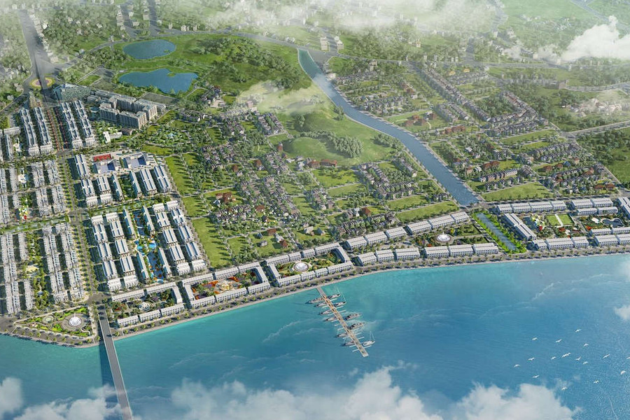 Palm Village – “lá phổi” xanh giữa lòng đô thị FLC Tropical City Ha Long