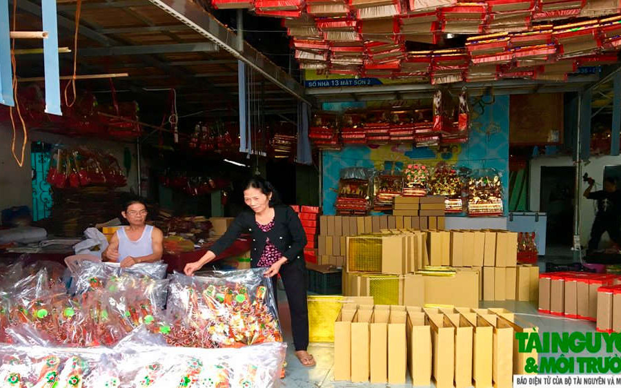 Làng nghề vàng mã Mật Sơn: Nét văn hóa xứ Thanh