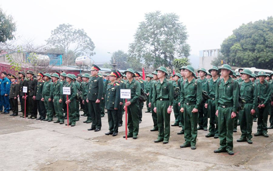 Lào Cai: Hơn 800 tân binh lên đường nhập ngũ