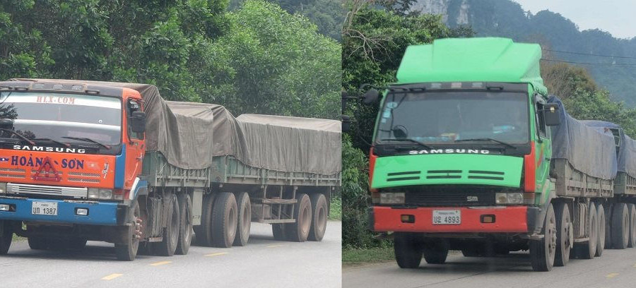 Miền Trung: Cần siết chặt quản lý tải trọng xe tải BKS Lào