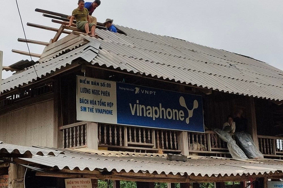 Phù Yên – Sơn La: Hơn 130 hộ dân bị thiệt hại do mưa dông