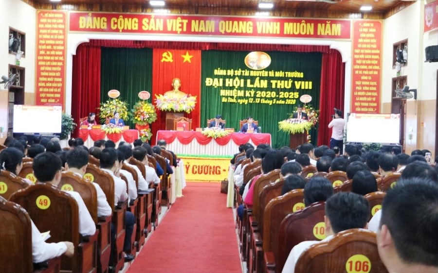 Ông Hồ Huy Thành tái đắc cử Bí thư Đảng bộ Sở Tài nguyên và Môi trường Hà Tĩnh