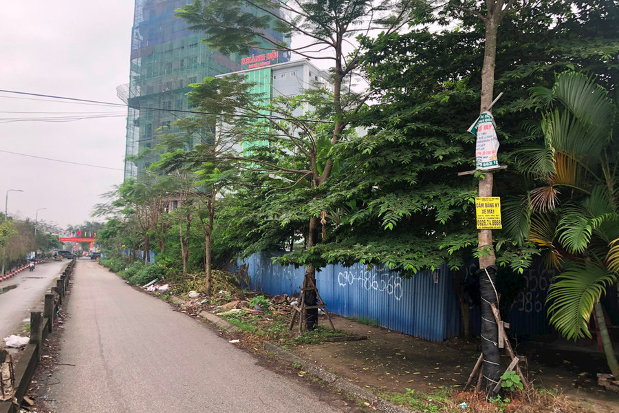 Khu đô thị mới Ngã 5 - Sân bay Cát Bi Hải Phòng: Chiếm đất quy hoạch cây xanh làm sân bóng