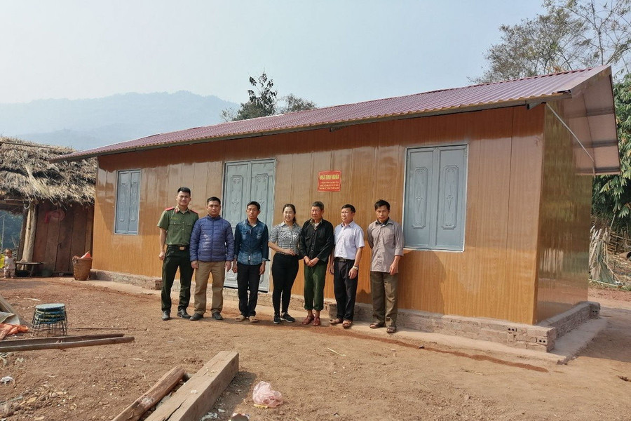 Sở TN&MT Điện Biên: Hỗ trợ nhà ở cho 40 hộ tại huyện Mường Nhé