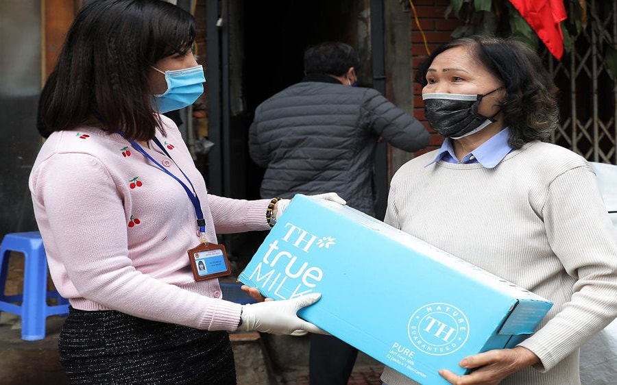 “Đang cách ly nhưng dân phố Trúc Bạch không cảm thấy cô đơn”