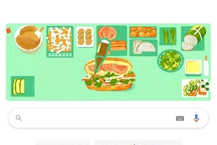 Google vinh danh Bánh mì Việt Nam