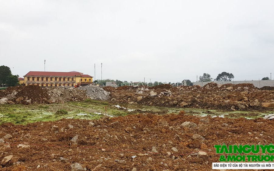 Yên Định (Thanh Hóa): Công ty Thanh Sơn san lấp hàng nghìn mét vuông đất nông nghiệp trái phép? 