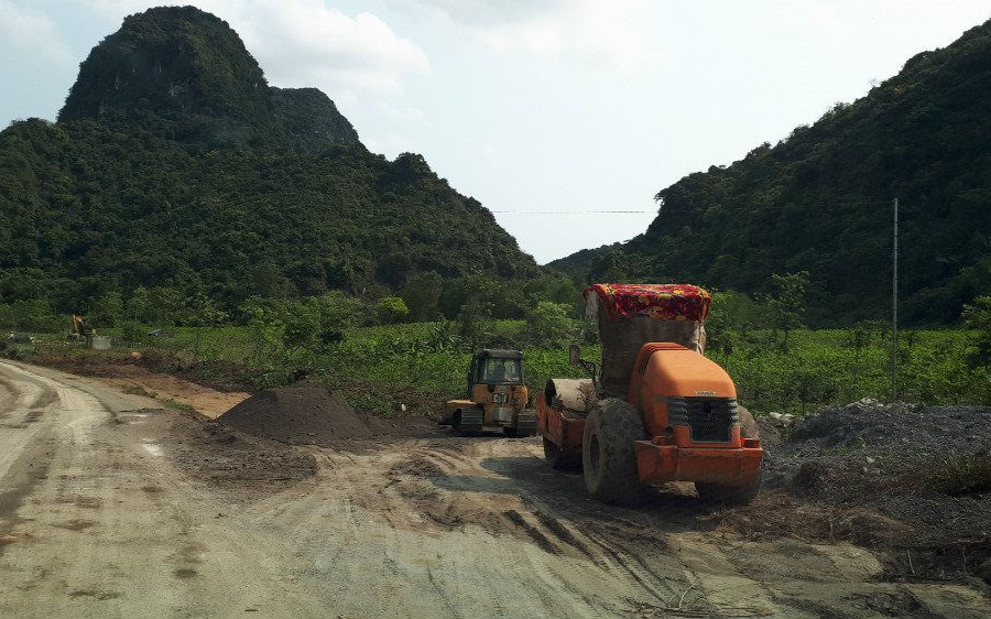 Hà Nam: Dự án tuyến đường Ba Sao – Bái Đính chưa được phê duyệt Báo cáo đánh giá tác động môi trường vẫn ồ ạt thi công?