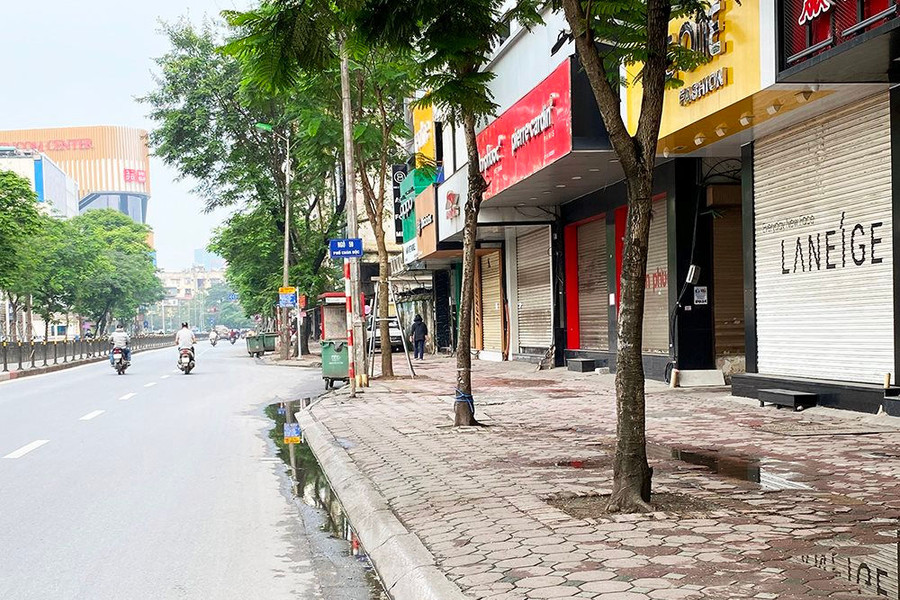 Hà Nội: Đường phố sạch đẹp những ngày cách ly xã hội