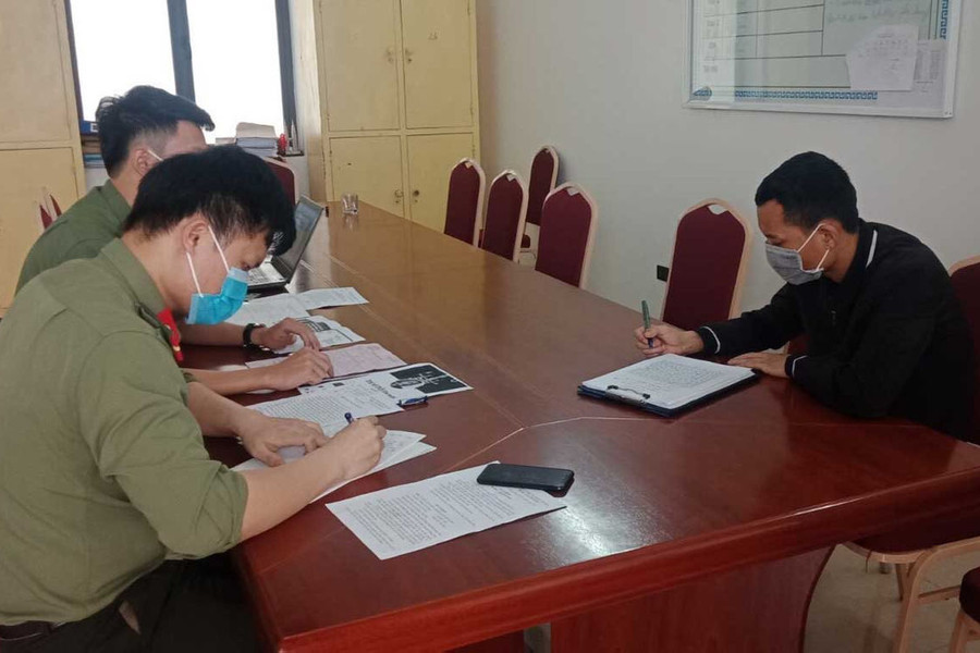 Quảng Ninh: Phạt 7,5 triệu đồng đối tượng tung tin xúc phạm lực lượng phòng, chống dịch
