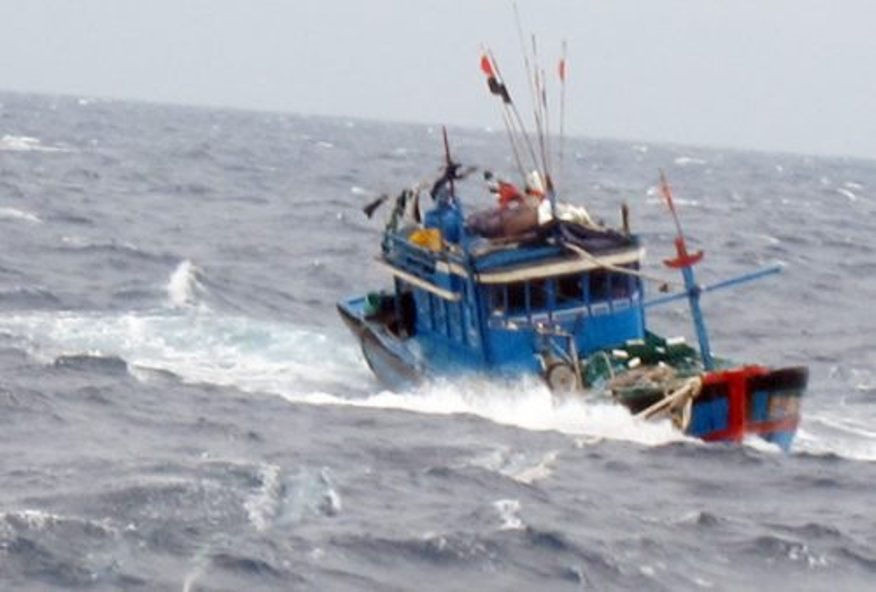 Kịp thời cứu 3 ngư dân Quảng Nam gặp nạn ở vùng biển Lý Sơn