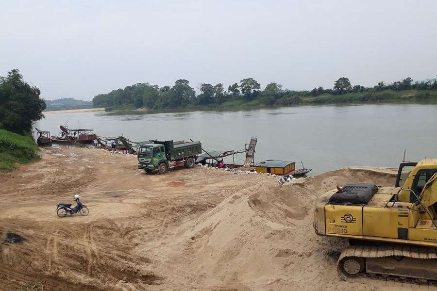 Nghệ An: Điều chỉnh, bổ sung 39 bến thủy nội địa vật liệu cát, sỏi