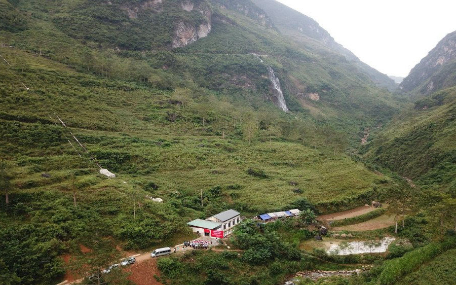 Công trình bơm nước không điện ở Hà Giang: Đồng bào hưởng lợi