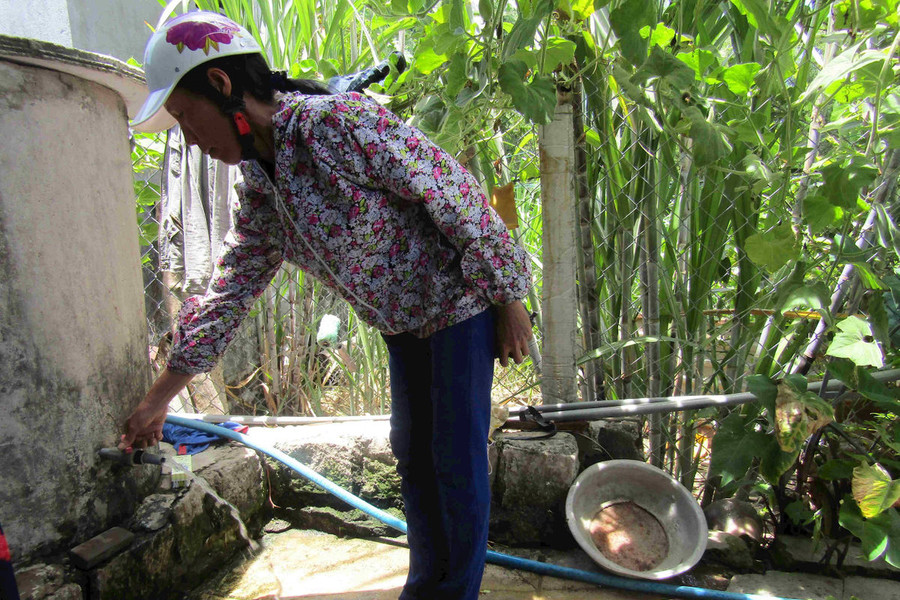 Phú Yên: Khu vực dự án Kè chống sạt lở bờ tả sông Ba bị nhiễm mặn là do biến đổi khí hậu  