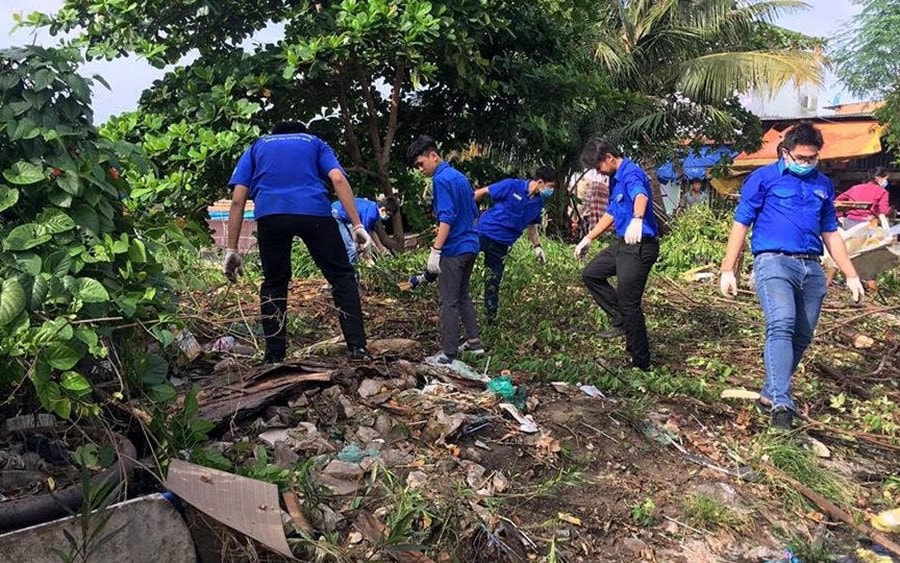 TP.HCM đẩy mạnh thực hiện Cuộc vận động người dân không xả rác ra đường và kênh rạch