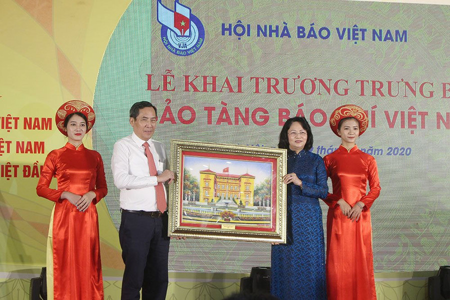Khai trương Bảo tàng báo chí Việt Nam 