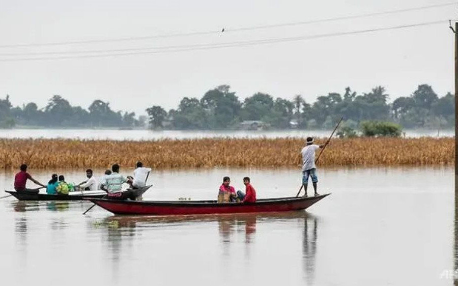 Ấn Độ: Lũ lụt ở bang Assam buộc một triệu người rời bỏ nhà cửa