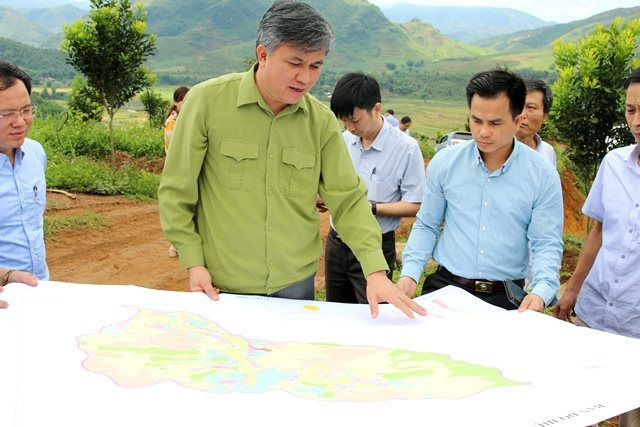 Tuần Giáo (Điện Biên) tăng cường công tác kiểm kê đất đai và lập bản đồ hiện trạng sử dụng đất