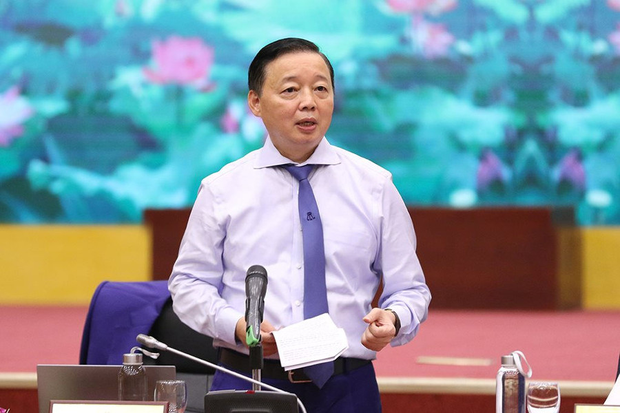 Bộ trưởng Trần Hồng Hà: Tập trung xây dựng và hoàn thiện quy hoạch cho ngành tài nguyên và môi trường
