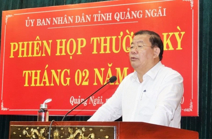 Phó Chủ tịch Thường trực UBND tỉnh Quảng Ngãi được phân công điều hành thay ông Trần Ngọc Căng