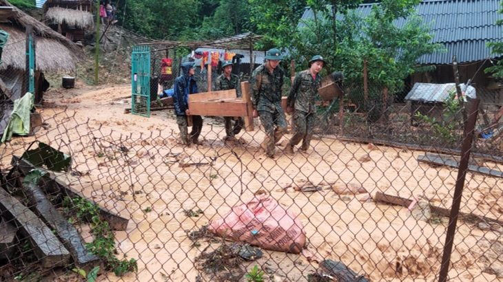 Điện Biên: Khắc phục thiệt hại do lũ quét tại xã Na Ư