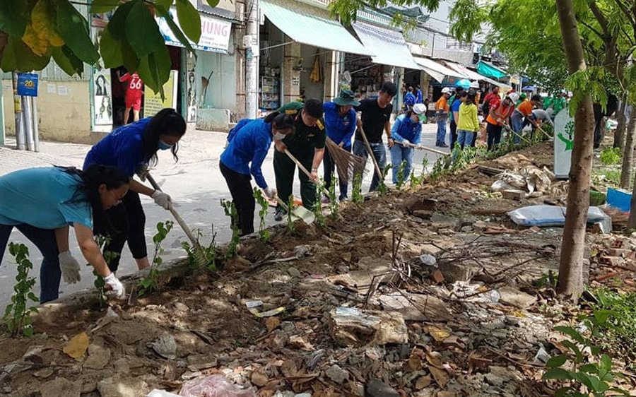 TP.HCM: Xét duyệt danh hiệu "Phường  - xã - thị trấn sạch, xanh, thân thiện môi trường"