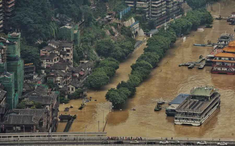 Trung Quốc: Thành phố Trùng Khánh hứng chịu trận lụt lớn nhất kể từ năm 1981