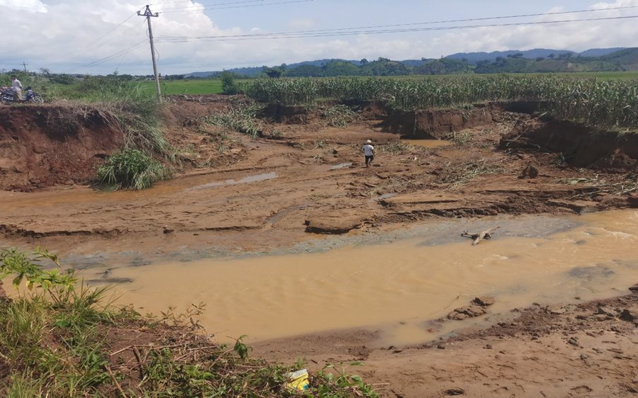 Đắk Lắk: Hơn 800 hecta cây trồng bị ngập do mưa lớn