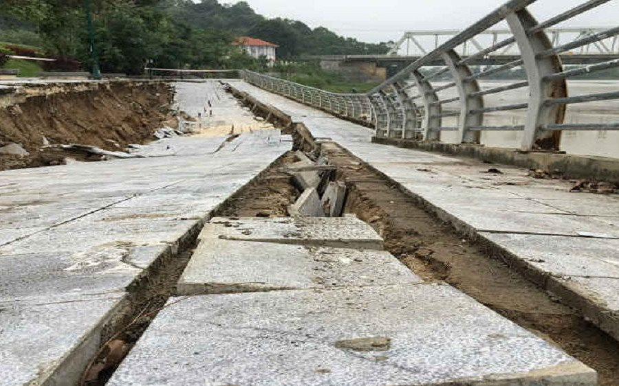 Thanh Hóa: Xử lý sạt lở kè sông Mã đảm bảo công trình đê điều