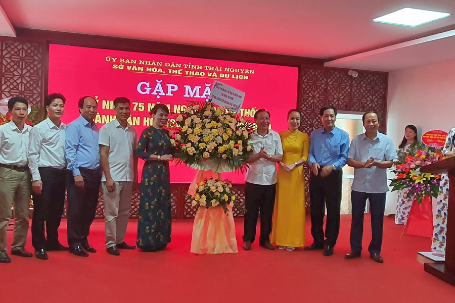Thái Nguyên: Gặp mặt kỷ niệm 75 năm ngày thành lập ngành Văn hóa – Thông tin