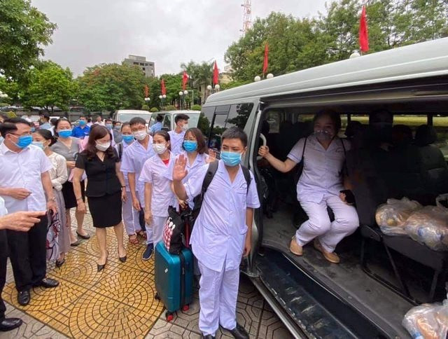 Đoàn hỗ trợ y tế Hải Phòng đã hoàn thành nhiệm vụ, đang chờ cách ly tại Đà Nẵng để trở về
