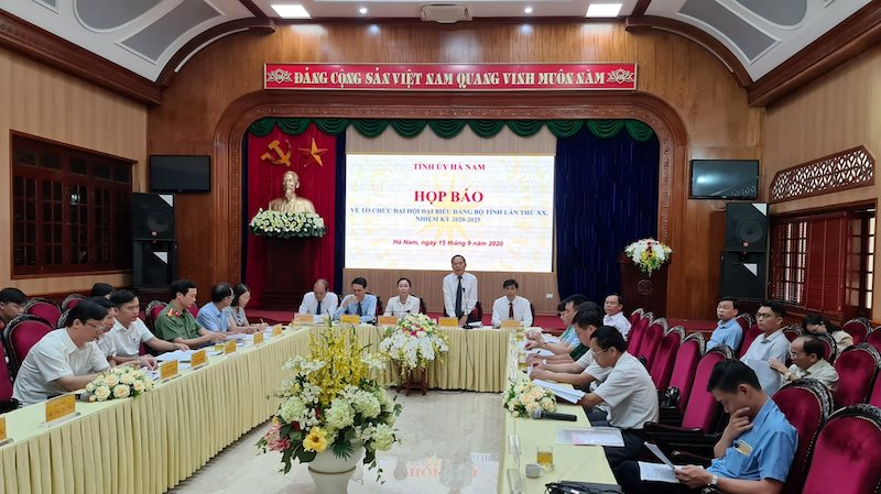 Hà Nam là tỉnh đầu tiên sẽ tổ chức Đại hội Đảng bộ lần thứ XX, nhiệm kỳ 2020 – 2025 