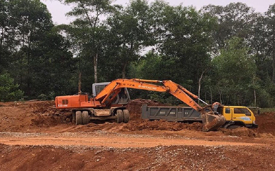 Thanh Hóa: Đóng cửa mỏ đất đắp đê để đảm bảo môi trường