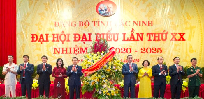 Trọng thể khai mạc Đại hội đại biểu Đảng bộ tỉnh Bắc Ninh lần thứ XX