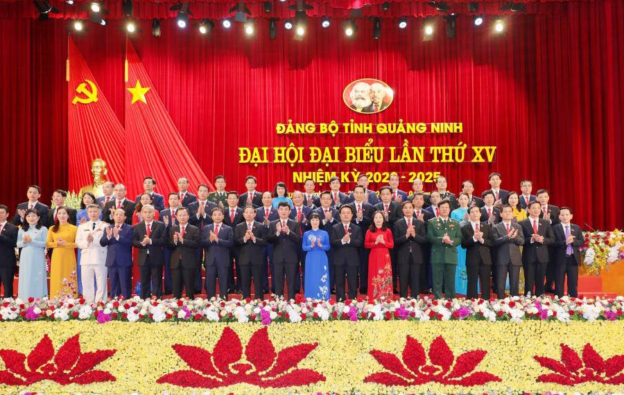 Bế mạc Đại hội Đại biểu Đảng bộ tỉnh Quảng Ninh lần thứ XV