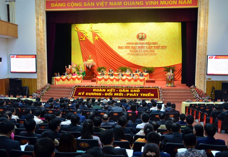 Khai mạc Đại hội đại biểu Đảng bộ tỉnh Điện Biên lần thứ XIV