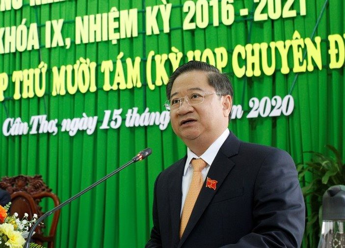 Ông Trần Việt Trường được bầu làm Chủ tịch UBND TP. Cần Thơ, nhiệm kỳ 2016-2021