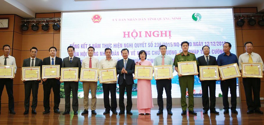 Quảng Ninh: Tổng kết 5 năm thực hiện Nghị quyết 236 về công tác bảo vệ môi trường.