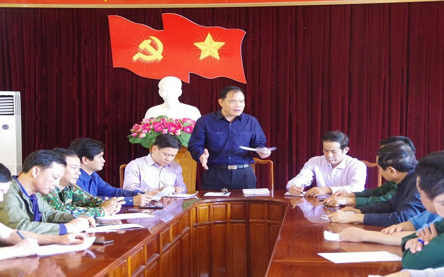 Quảng Bình: Bộ trưởng Nguyễn Xuân Cường kiểm tra công tác phòng chống, khắc phục hậu quả mưa lũ tại huyện Lệ Thủy