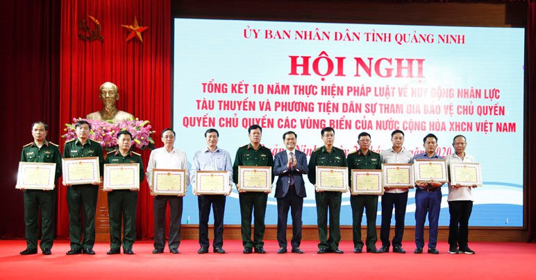 Quảng Ninh: Tổng kết 10 năm thực hiện pháp luật huy động nhân lực, tàu thuyền, phương tiện bảo vệ chủ quyền vùng biển