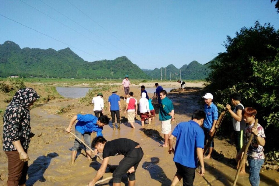 Nghệ An: Chỉ đạo khẩn trương khắc phục hậu quả mưa lũ