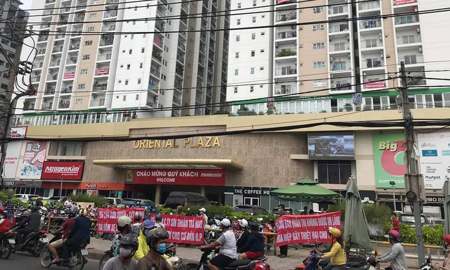 Đề nghị Công ty Sơn Thuận bàn giao kinh phí bảo trì cho Ban quản trị nhà chung cư Oriental Plaza