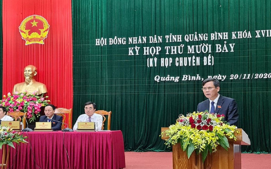 Ông Trần Thắng được bầu giữ chức Chủ tịch UBND tỉnh Quảng Bình