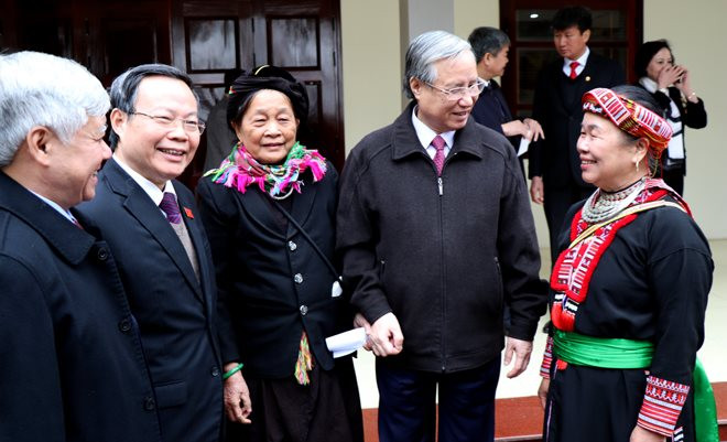 Thường trực Ban Bí thư dự gặp mặt kỷ niệm 75 năm Quốc hội Việt Nam tại Yên Bái