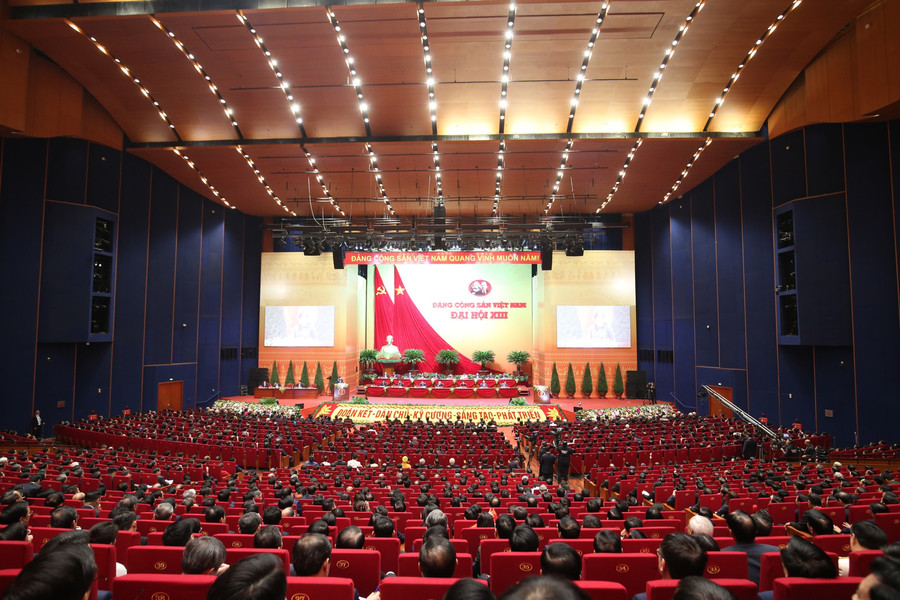 Thông cáo báo chí phiên khai mạc Đại hội XIII của Đảng