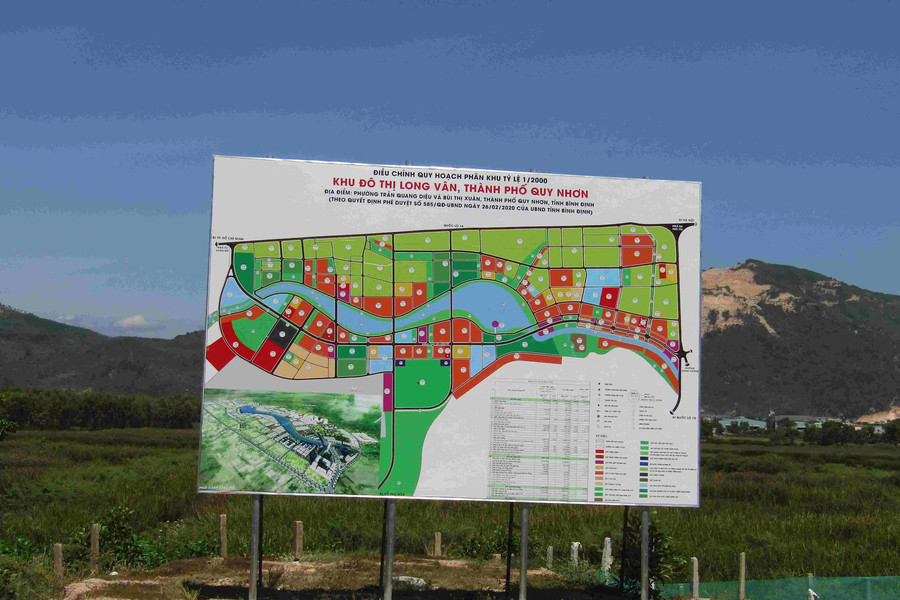 Bình Định chấp thuận chủ trương đầu tư dự án Khu đô thị Long Vân 2