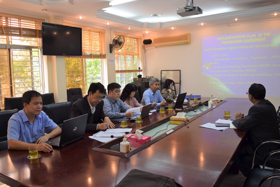 Thúc đẩy thực hiện Thỏa thuận Khung hợp tác nghiên cứu vũ trụ về hòa bình giữa Việt Nam và Ấn Độ