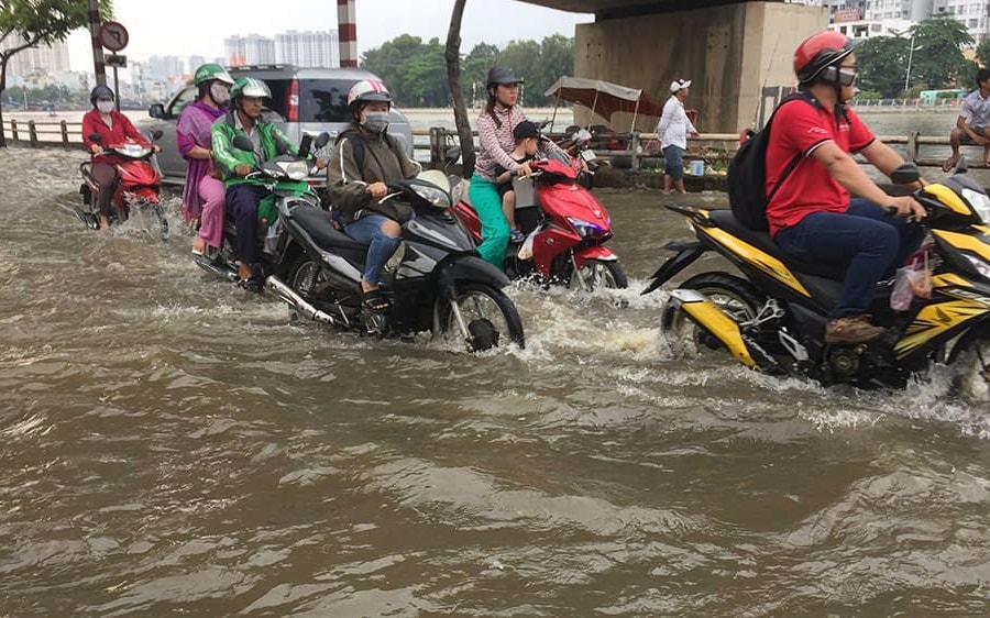 TP.HCM: Dự kiến huy động 30.000 người tham gia ứng phó tình trạng ngập lụt