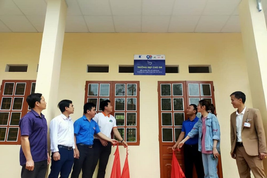Khánh thành 10 công trình Trường đẹp cho em tại Sơn La