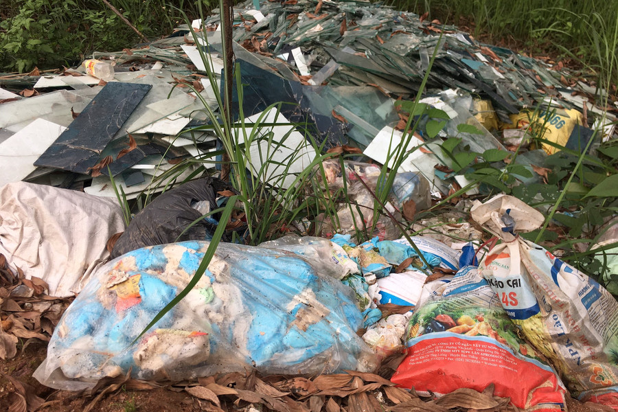 Yên Bái: Khó trong xử lý rác thải ở nông thôn